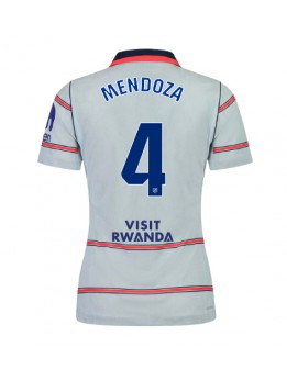 Ženski Nogometna dresi replika Atletico Madrid Rodrigo Mendoza #4 Tretji 2026-27 Kratek rokav Ženski Nogometna dresi replika Atletico Madrid Rodrigo Mendoza #4 Tretji 2026-27 Kratek rokav